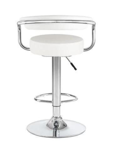 Барный стул ANGEL Экокожа черный