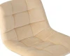 Купить Стул барный DOBRIN TAILOR, бежевый велюр (MJ9-10) по выгодной цене для кафе, ресторанов и кухни