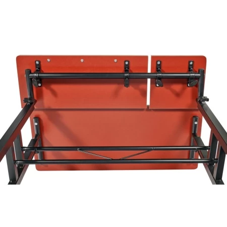 Купить Стол многофункциональный Shuttle 80х58х80-130см, темное дерево, чёрный по низкой цене