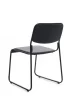 Кресло Nix RCH OMKL-01B Черный/Металл Черный для посетителей и сотрудников фото