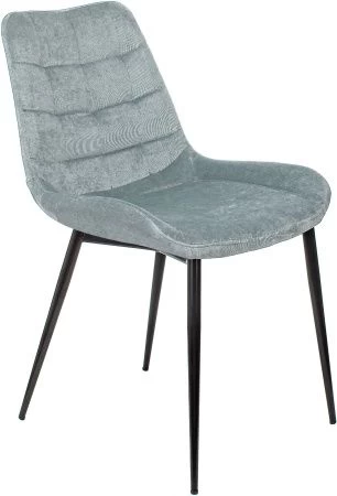 Купить Стул для кухни Бюрократ KF-6_2 комплект 2шт серо-голубой Light 28 металл черный на ножках (KF-6/LT28_2) в интернет-магазине КупиКресла.ру