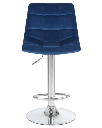 Купить Набор 2 шт Стул барный DOBRIN TAILOR, синий велюр (MJ9-117) в интернет-магазине КупиКресла.ру