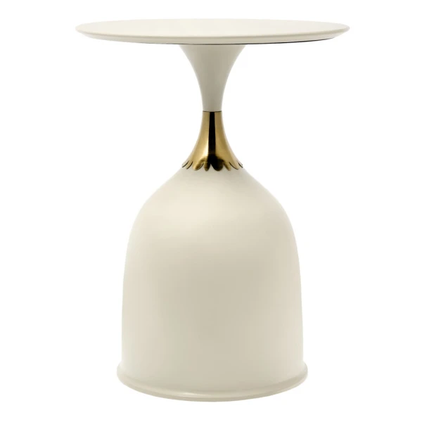 Купить Кофейный столик Stupa 40x54см, белый, металл по низкой цене