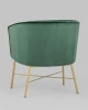 Купить Кресло Шале велюр зеленый по низкой цене