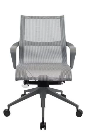 Кресла руководителя - Кресло Everprof Chicago Grey Сетка Серый