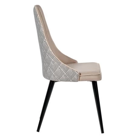 Купить Стул Dave латте с жаккардом в интернет-магазине КупиКресла.ру