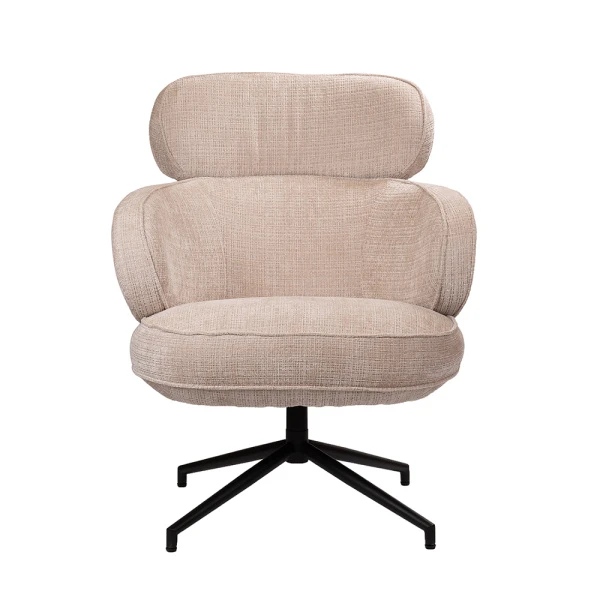 Купить Кресло KING кремовый, шенилл по низкой цене