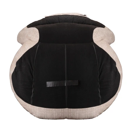 Купить Кресло BLISS оранж/серый, экокожа, шенилл по низкой цене