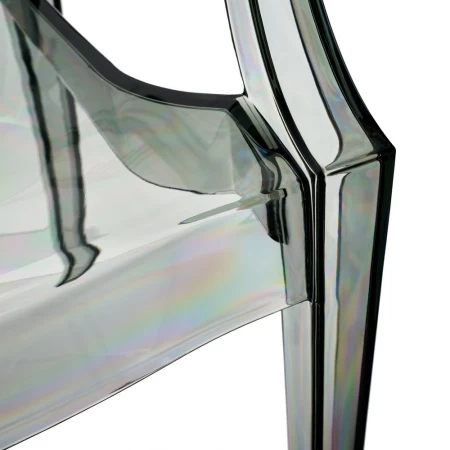 Купить Стул Louis Ghost прозрачный серый по низкой цене