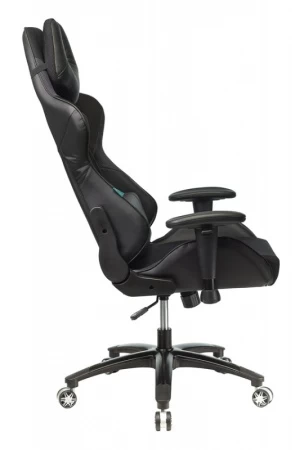 Кресла для геймеров - Кресло игровое Zombie VIKING 4 AERO Edition черный искусст.кожа/ткань с подголов. крестовина пластик