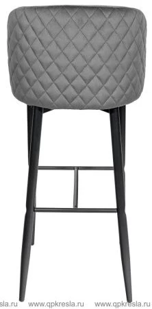 Барный стул Оскар Велюр Сине-зеленый