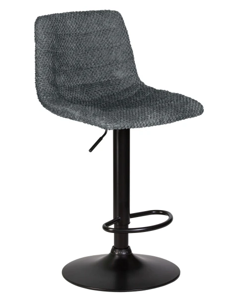 Стул барный DOBRIN TRAVIS, серый (VIVALDI15) для кафе, ресторанов и кухни