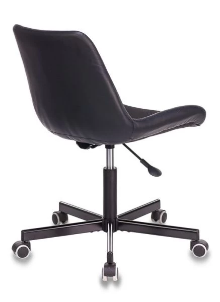 Кресло Бюрократ CH-350M черный текстиль/эко.кожа крестовина металл | Купить в КупиКресла.ру