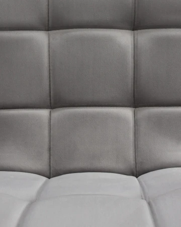 Купить Стул барный DOBRIN KRUGER ARM, серый велюр (MJ9-75) по выгодной цене для кафе, ресторанов и кухни