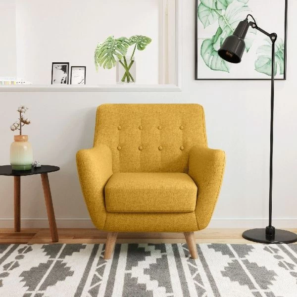 Купить Кресло Picasso горчичный по низкой цене