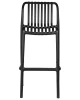 Купить Стул барный DOBRIN CHLOE BAR, черный (B-03) по выгодной цене для кафе, ресторанов и кухни