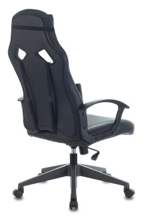 Кресла для геймеров - Кресло игровое Zombie DRIVER черный/красный искусственная кожа с подголов. крестовина пластик