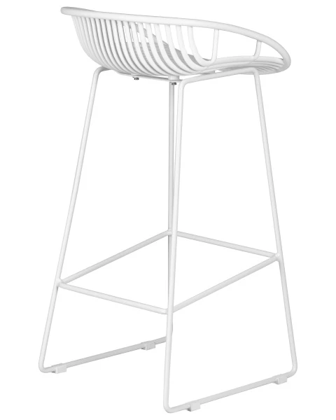 Купить Набор 4 шт Стул барный DOBRIN FRANK, белый по низкой цене