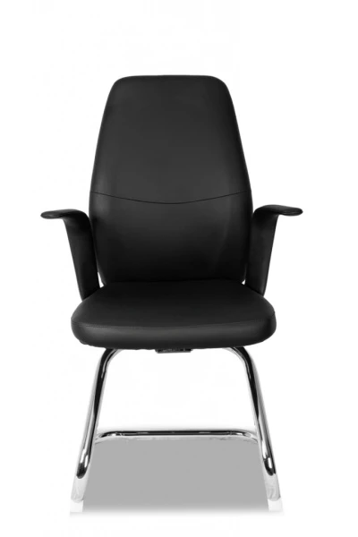 Кресло посетителя бизнес-класса College CLG-629 LTU-C Black | Купить в КупиКресла.ру