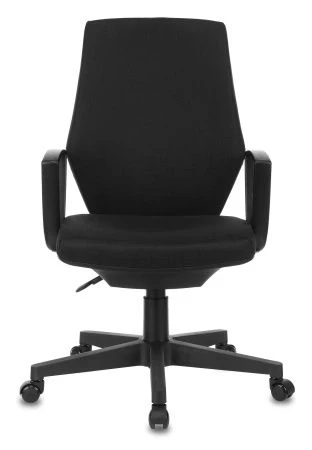 Офисные кресла - Кресло Бюрократ CH-545 черный 38-418 крестовина пластик