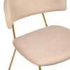 Купить Стул Elle латте с золотыми ножками RF 0780 по низкой цене