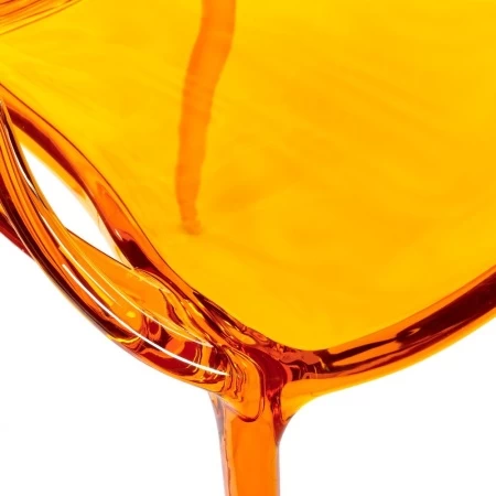 Купить Стул Masters прозрачный оранжевый по низкой цене