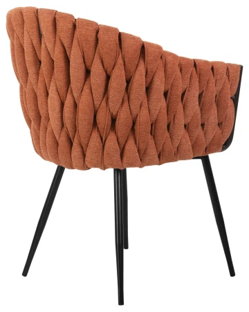 Купить Набор 2 шт Стул обеденный DOBRIN MATILDA, оранжевая ткань (LAR 275-27) в интернет-магазине КупиКресла.ру