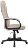 Кресло руководителя Бюрократ T-898 бежевый 38-402 крестов. пластик
