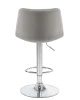 Купить Набор 2 шт Стул барный DOBRIN TAILOR, серый велюр (MJ9-75) в интернет-магазине КупиКресла.ру