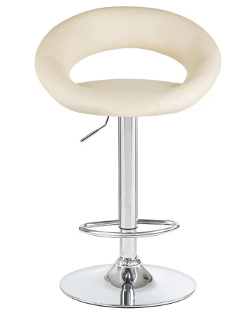 Купить Стул барный DOBRIN MIRA, кремовый по выгодной цене для кафе, ресторанов и кухни