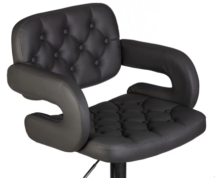 Купить Стул барный DOBRIN TIESTO, серый по выгодной цене для кафе, ресторанов и кухни