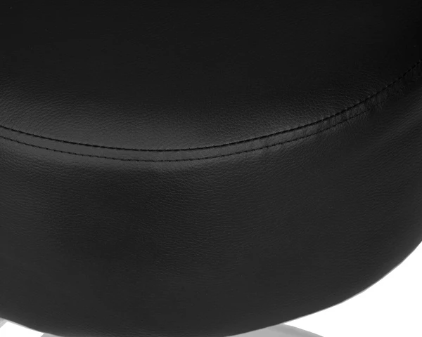 Купить Пуф DOBRIN DANNY, черный PU по низкой цене