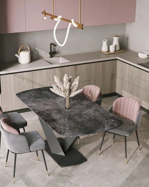 Купить Стул Пенелопа темно-серый по низкой цене