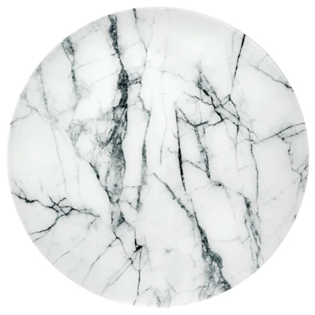 Купить Набор кофейных столиков Tango белый мрамор с белыми ножками по низкой цене