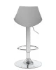 Купить Стул барный DOBRIN ROCKY, серый по выгодной цене для кафе, ресторанов и кухни