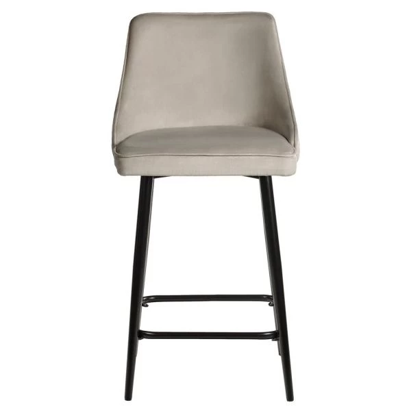 Стул полубарный Dave латте для кафе, ресторанов и кухни