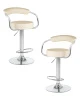 Набор 2 шт Стул барный DOBRIN MARTA, кремовый