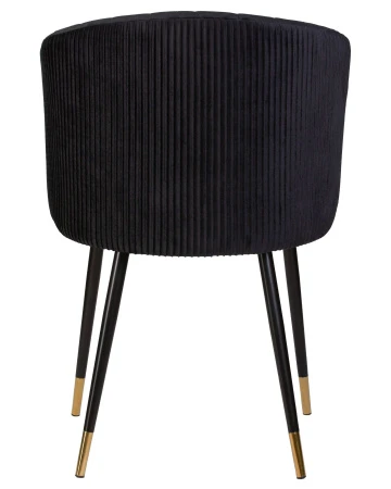Купить Стул обеденный DOBRIN MARY, черный велюр (1922-21) в интернет-магазине КупиКресла.ру