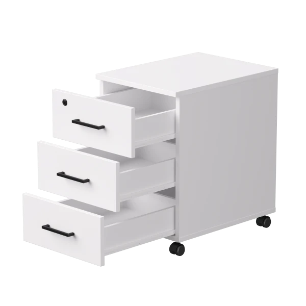 Купить Тумба мобильная Everprof EVO (ЭВО) 406х540х608 Белый по низкой цене