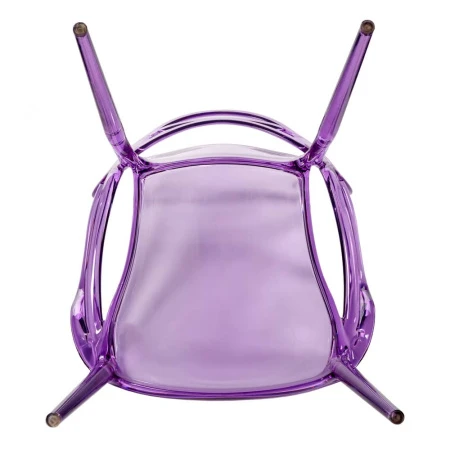 Купить Стул Masters прозрачный сиреневый по низкой цене