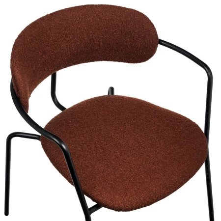 Купить Стул Ant букле терракотовый по низкой цене