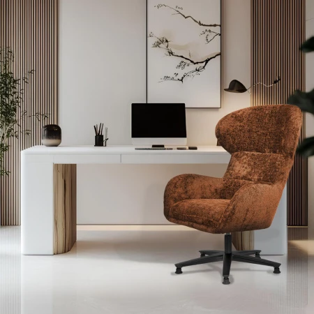 Купить Кресло Teddy терракотовый шенилл по низкой цене