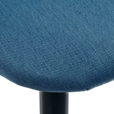 Купить Стул Cleo голубой с черными ножками по низкой цене