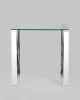 Купить Журнальный стол 55*55 КРОСС серебро по низкой цене