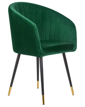 Купить Стул обеденный DOBRIN MARY, зеленый велюр (1922-9) в интернет-магазине КупиКресла.ру