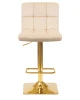 Купить Стул барный DOBRIN GOLDIE, бежевый велюр (MJ9-10) по выгодной цене для кафе, ресторанов и кухни