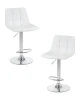 Набор 2 шт Стул барный DOBRIN TAILOR, белый