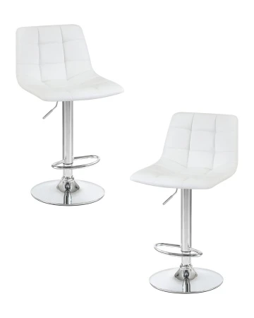Набор 2 шт Стул барный DOBRIN TAILOR, белый