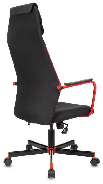 Кресло игровое Zombie ONE черный/красный сиденье черный с подголов. крестов. металл | Купить в КупиКресла.ру