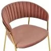 Купить Стул Turin пудровый с золотыми ножками в интернет-магазине КупиКресла.ру